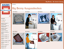 Tablet Screenshot of big-benny.de